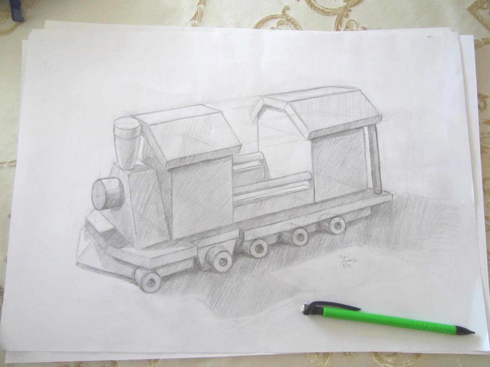 Train- Study from Life